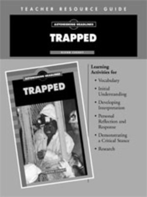 cover image of Trapped! Teacher Resource Guide
